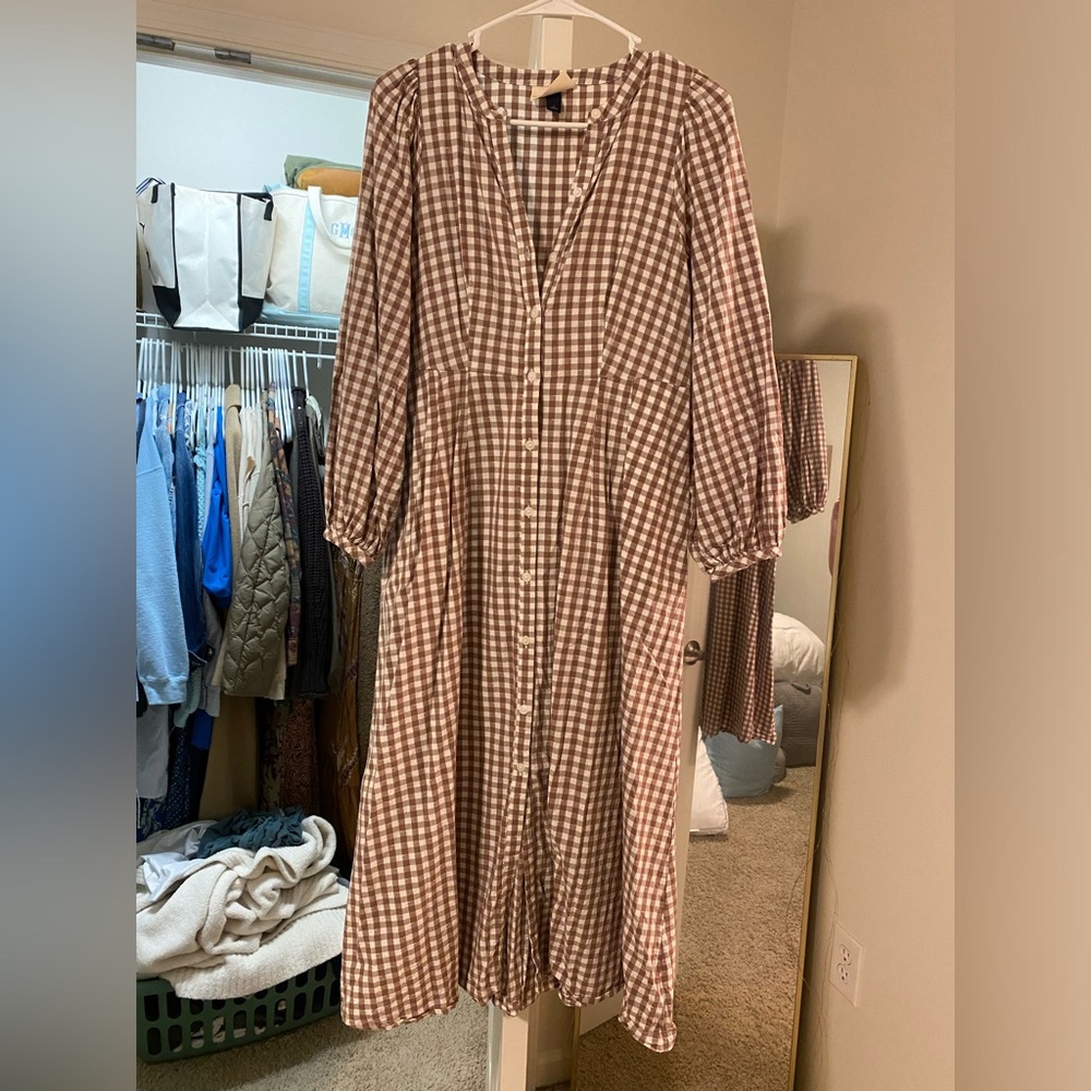 Universal Threads Gingham Dress